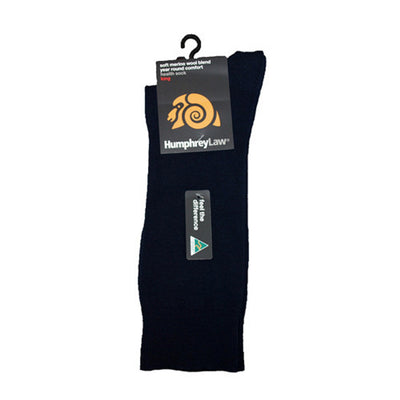 Navy Blue Wool Socks