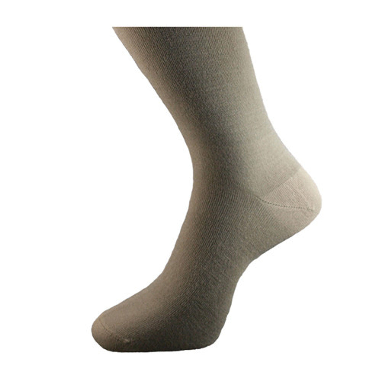 Beige Fine Wool Socks