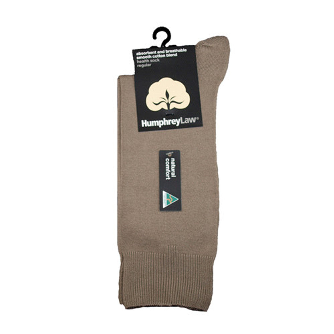 Humphrey Law Beige Cotton Socks