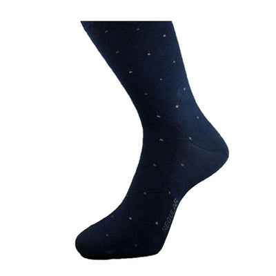 Navy Cotton Socks From Humphrey Law