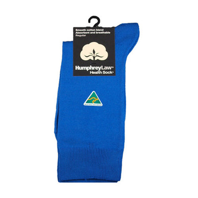 Humphrey Law Blue Cotton Socks