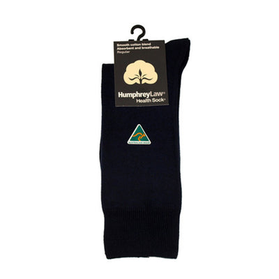 Humphrey Law Navy Cotton Socks