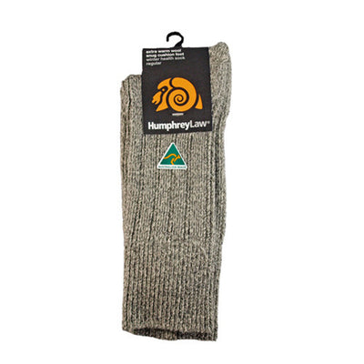 Bone Coloured Woolen Health Socks