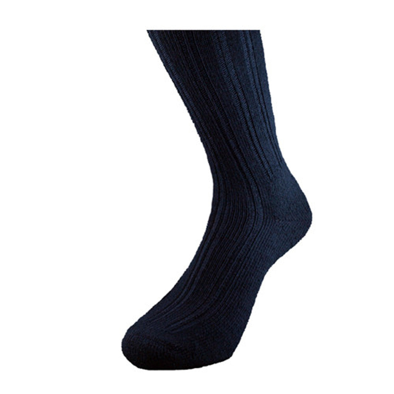 Navy Blue Winter Health Sock
