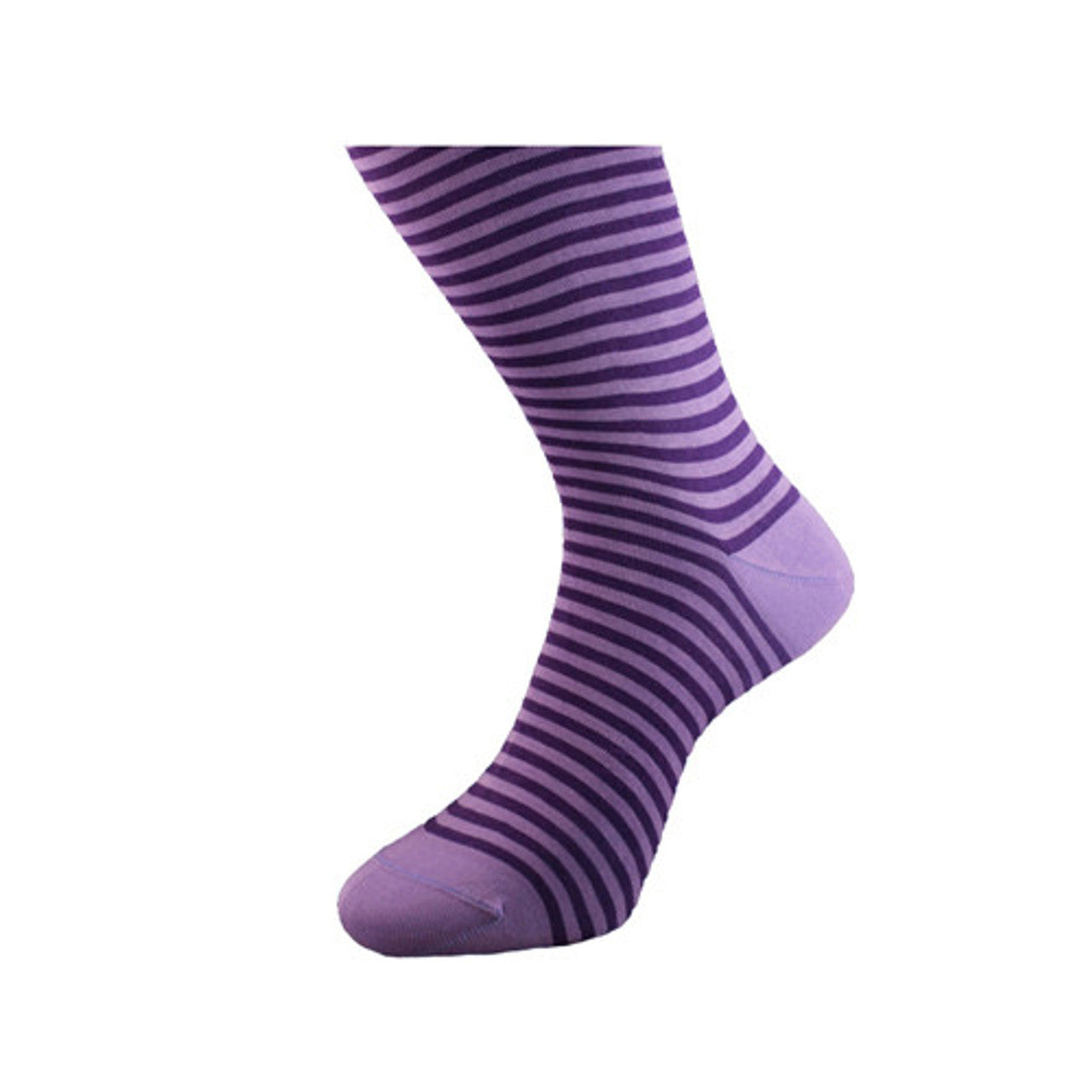 Men's Purple Striped Socks