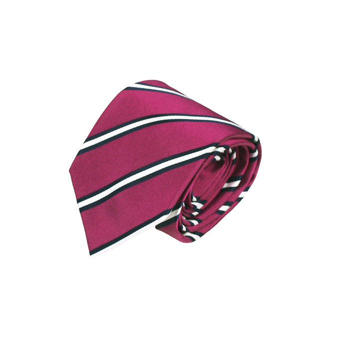 Magenta Silk Tie