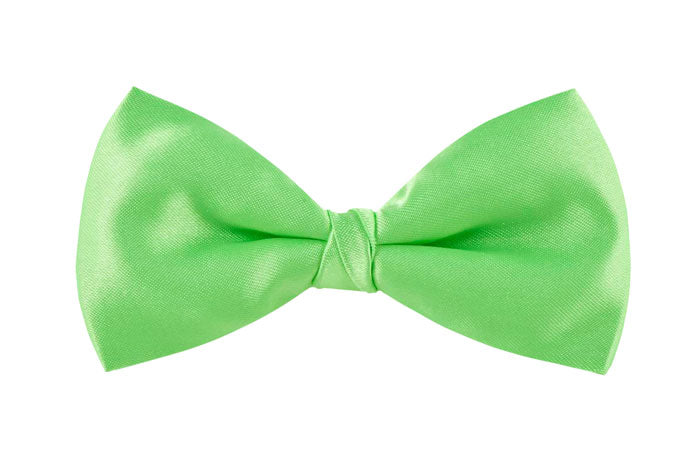 Electric Green Bow Tie