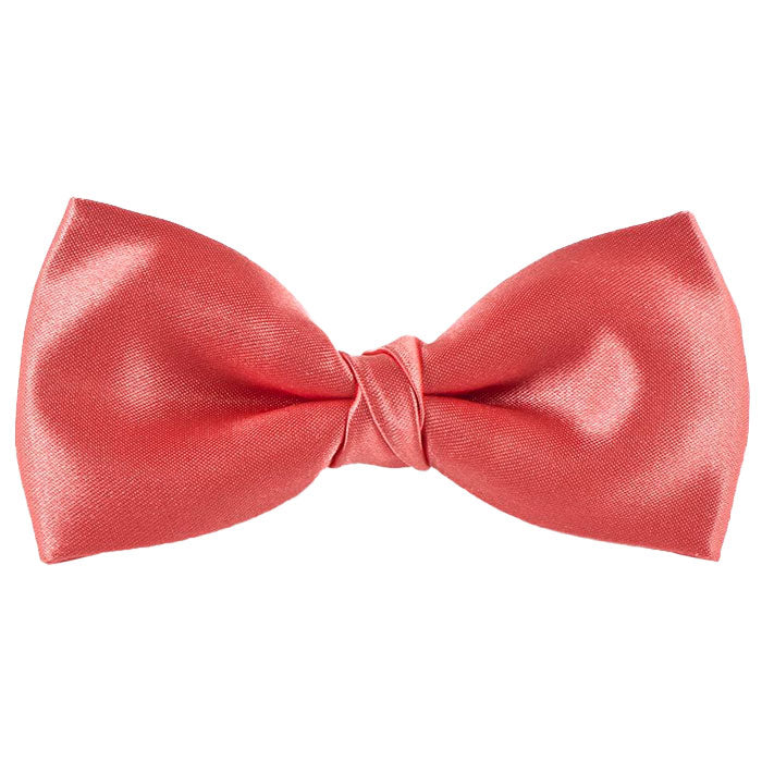 Coral Bow Tie