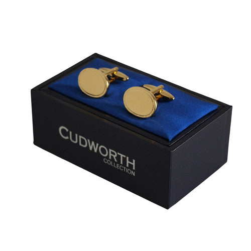 Gold Cudworth Cufflinks