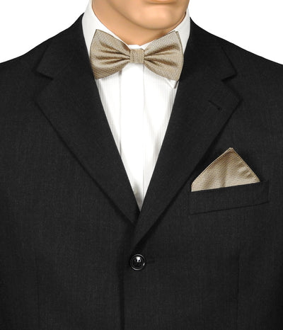 Champagne Gold Bow Tie