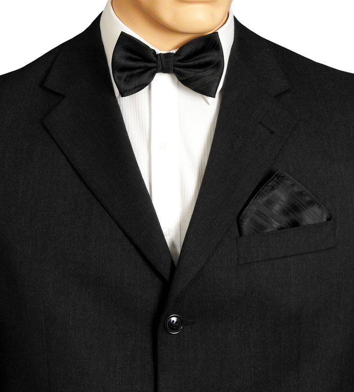 Black Stripe Formal Bow Ties