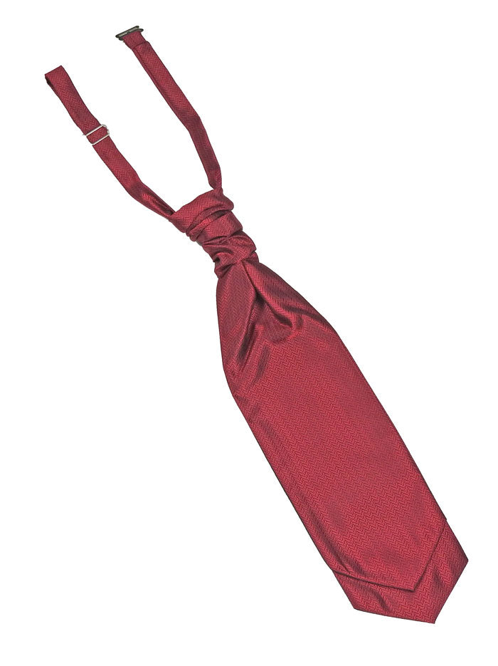 Fat Boy Ties Red Herringbone