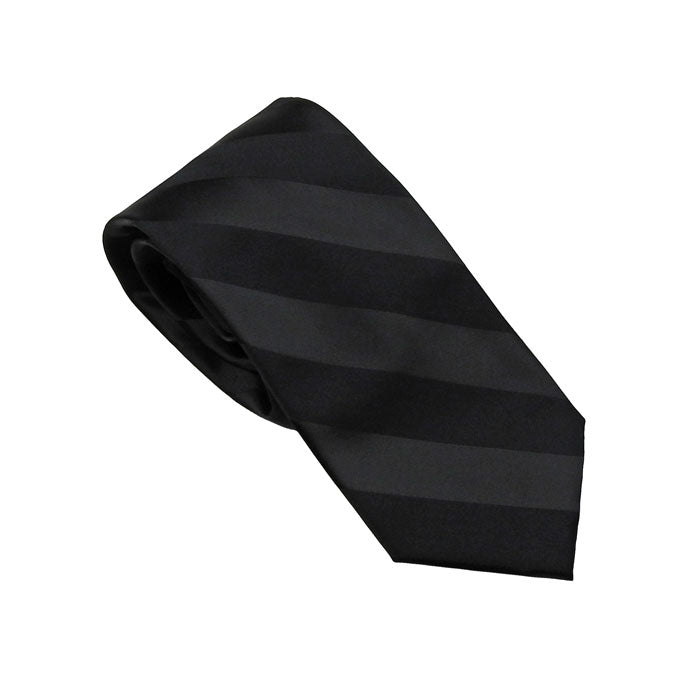 Black Striped Ties