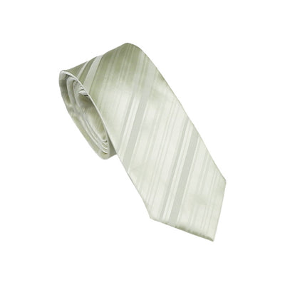 Ivory Striped Wedding Ties