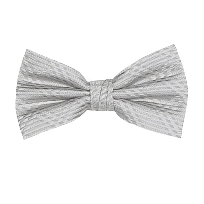 Silver Bow Tie
