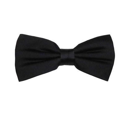 Black Silk Bow Tie