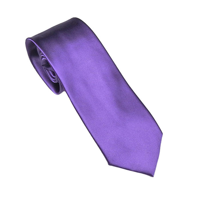 Purple Silk Tie