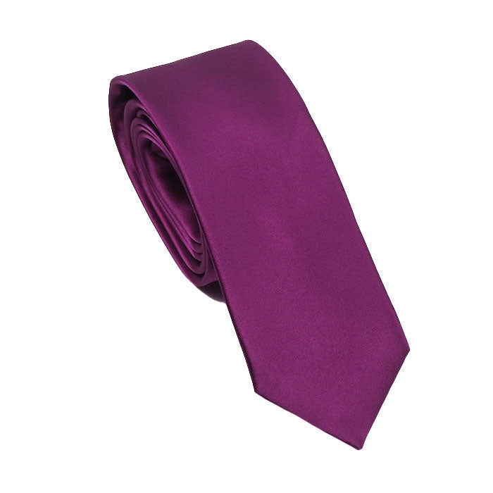 Fuchsia Silk Tie