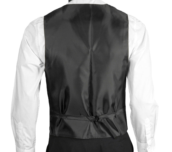 Black Striped Waistcoat